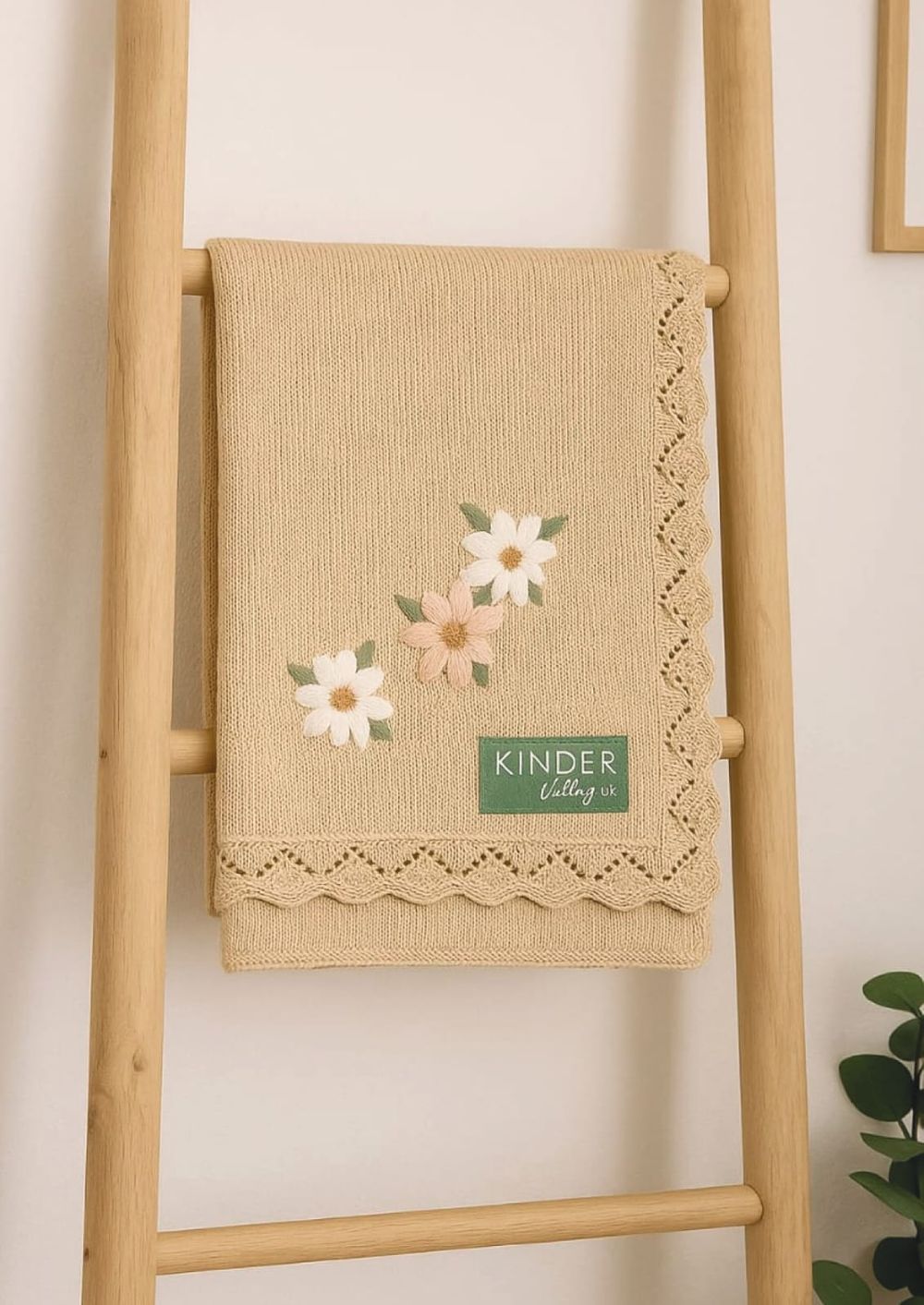 Kinder Valley - PetalLoom Cotton Knitted Blanket