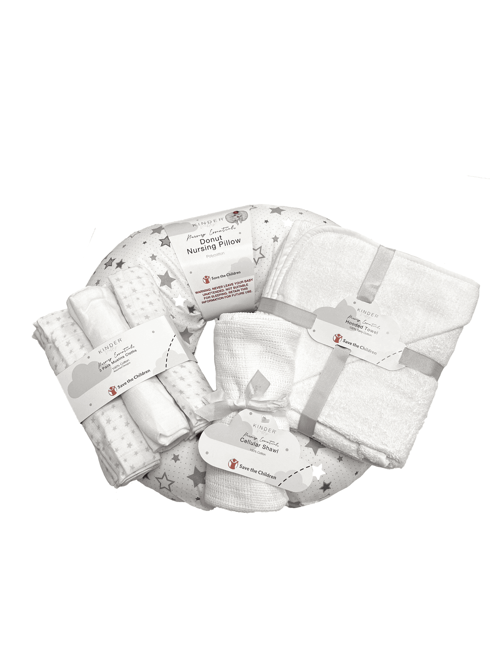 Kinder Valley - Starter Bundle - White - 4pc Set
