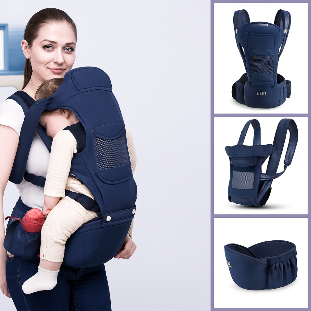 Kinder Valley - Newborn To Toddler 4-In-1 Baby Carrier