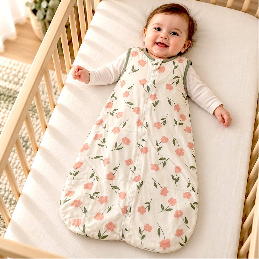 Kinder Valley - Floral Cotton Sleeping Bag_M