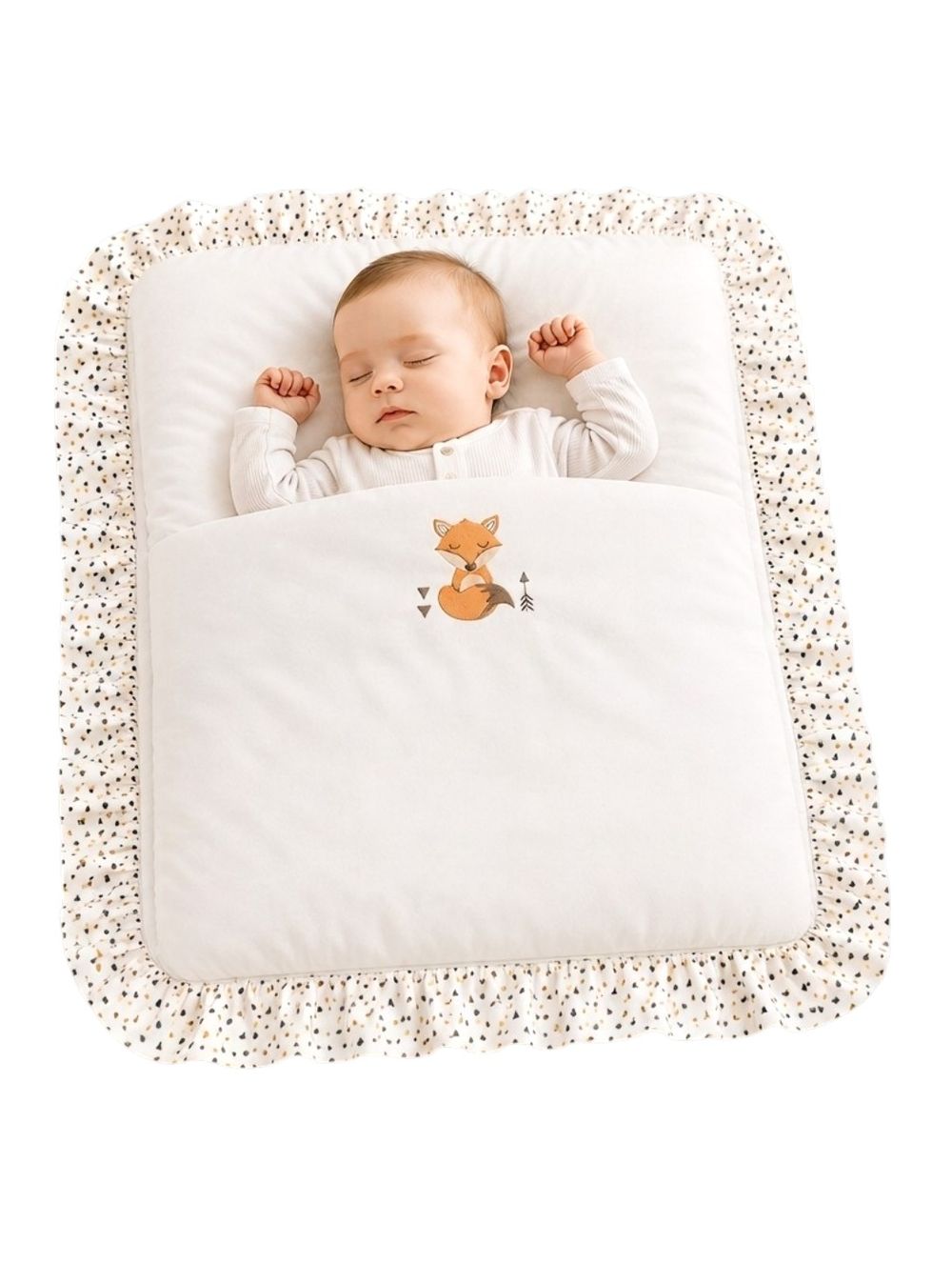 Kinder Valley - Little Fox Sleeping Bag - White