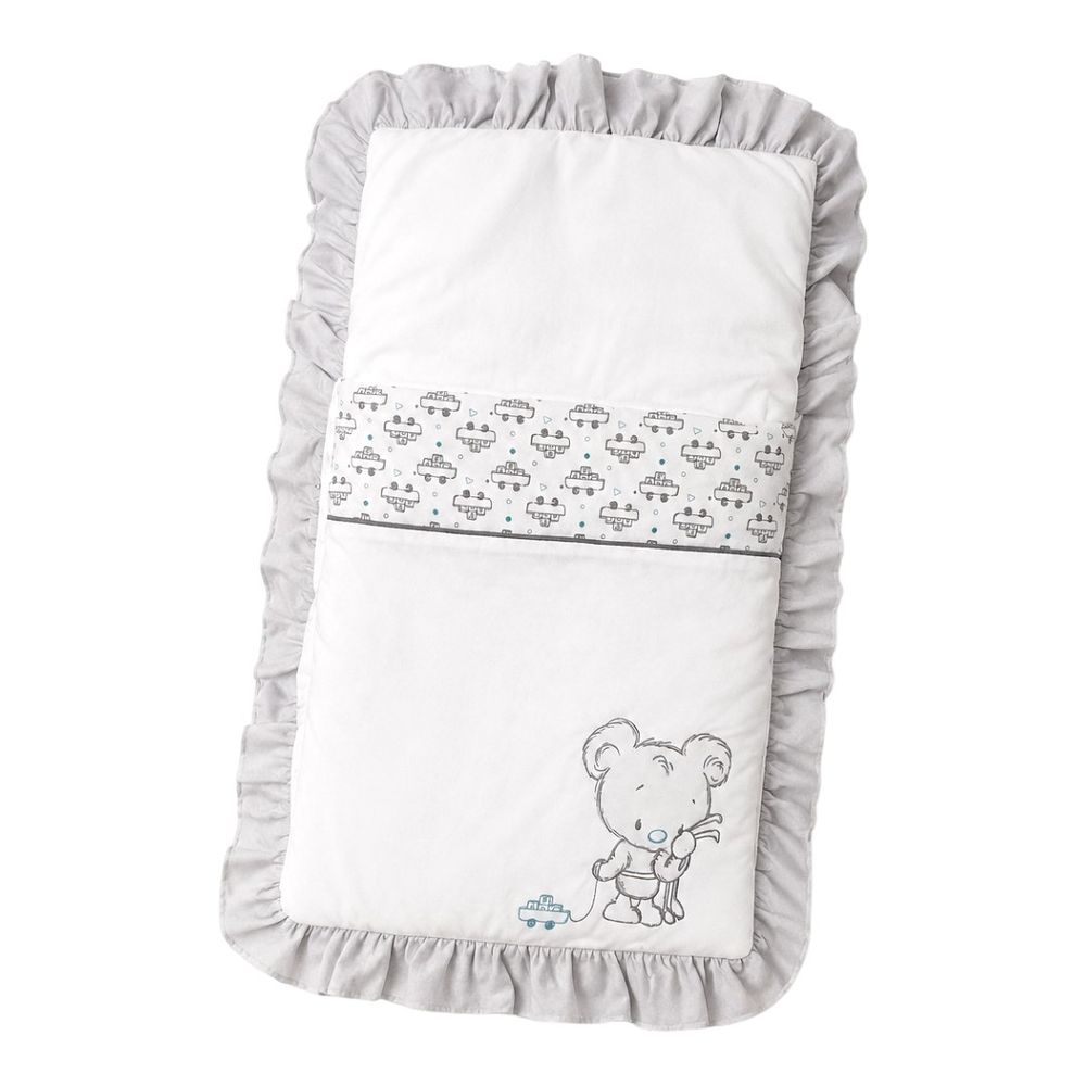 Kinder Valley - Barney Bear Sleeping Bag - White
