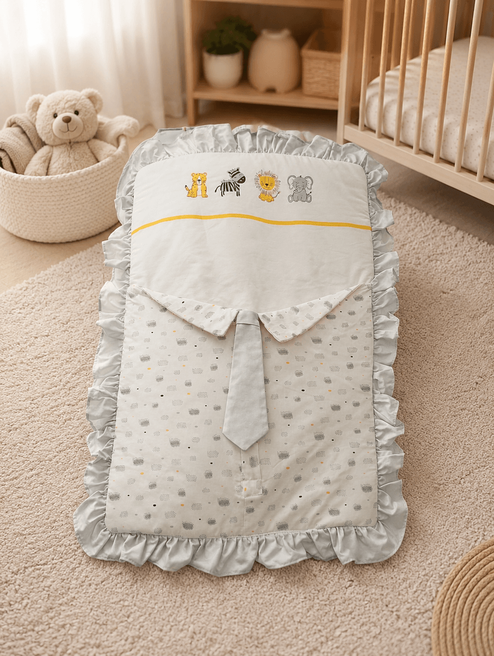 Kinder Valley - Safari And Friends Sleeping Bag - White