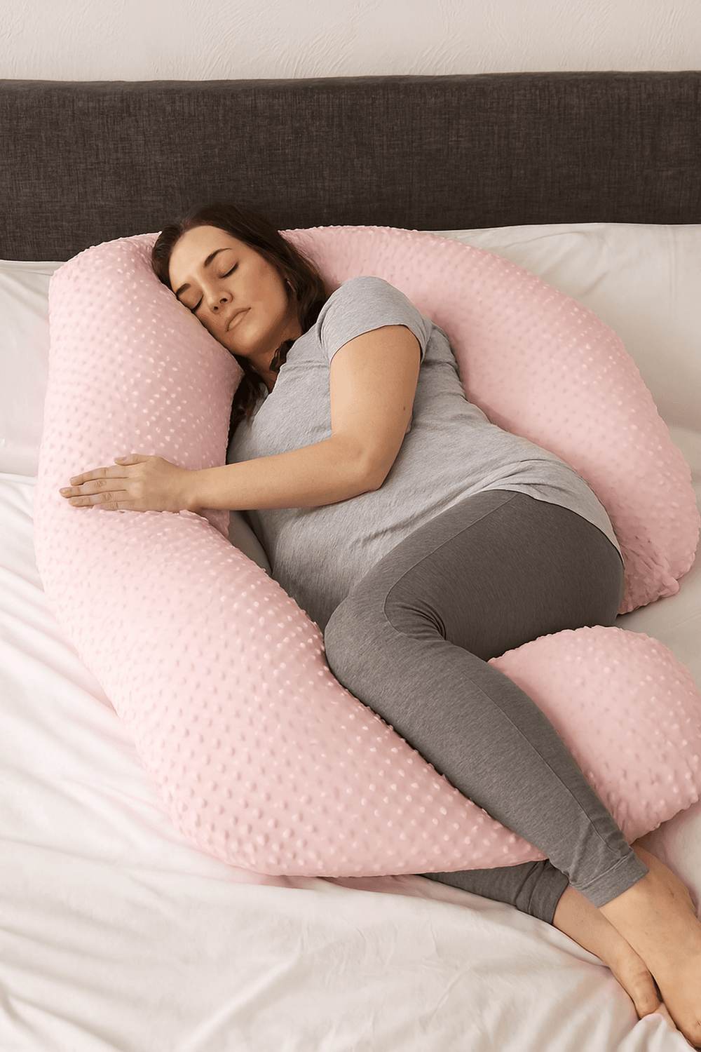 Kinder Valley - Cuddle Me Maternity Pillow - Pink - 12 FT