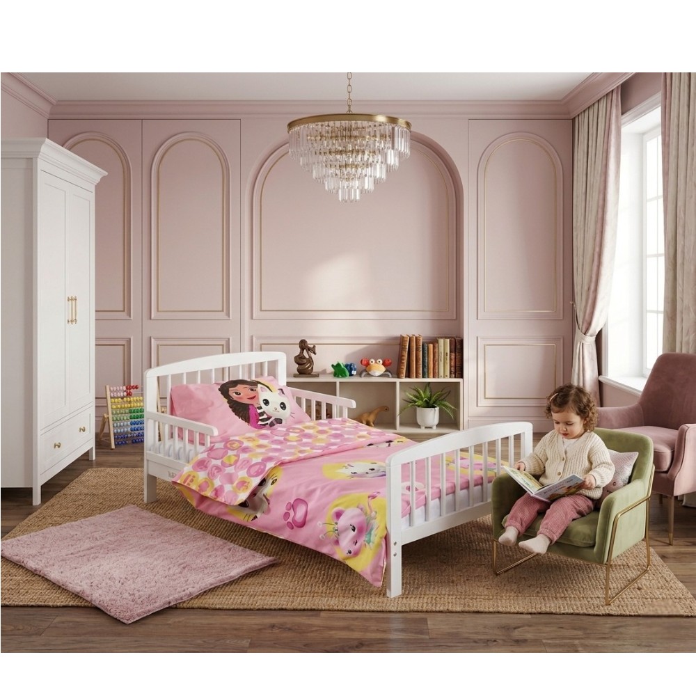 Kinder Valley - Gabby Doll House Bedding Set - Pink - 3 Pc Set