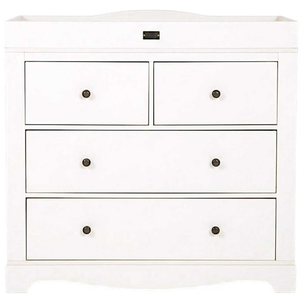 Kinder Valley - Tudor Rose Caro Chest Drawer - White