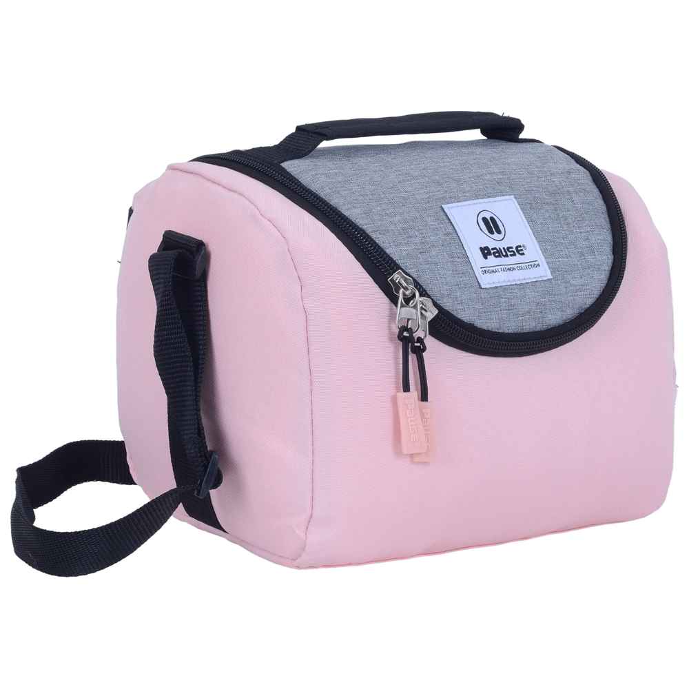 Pause - Insulated Lunch Bag - Pink