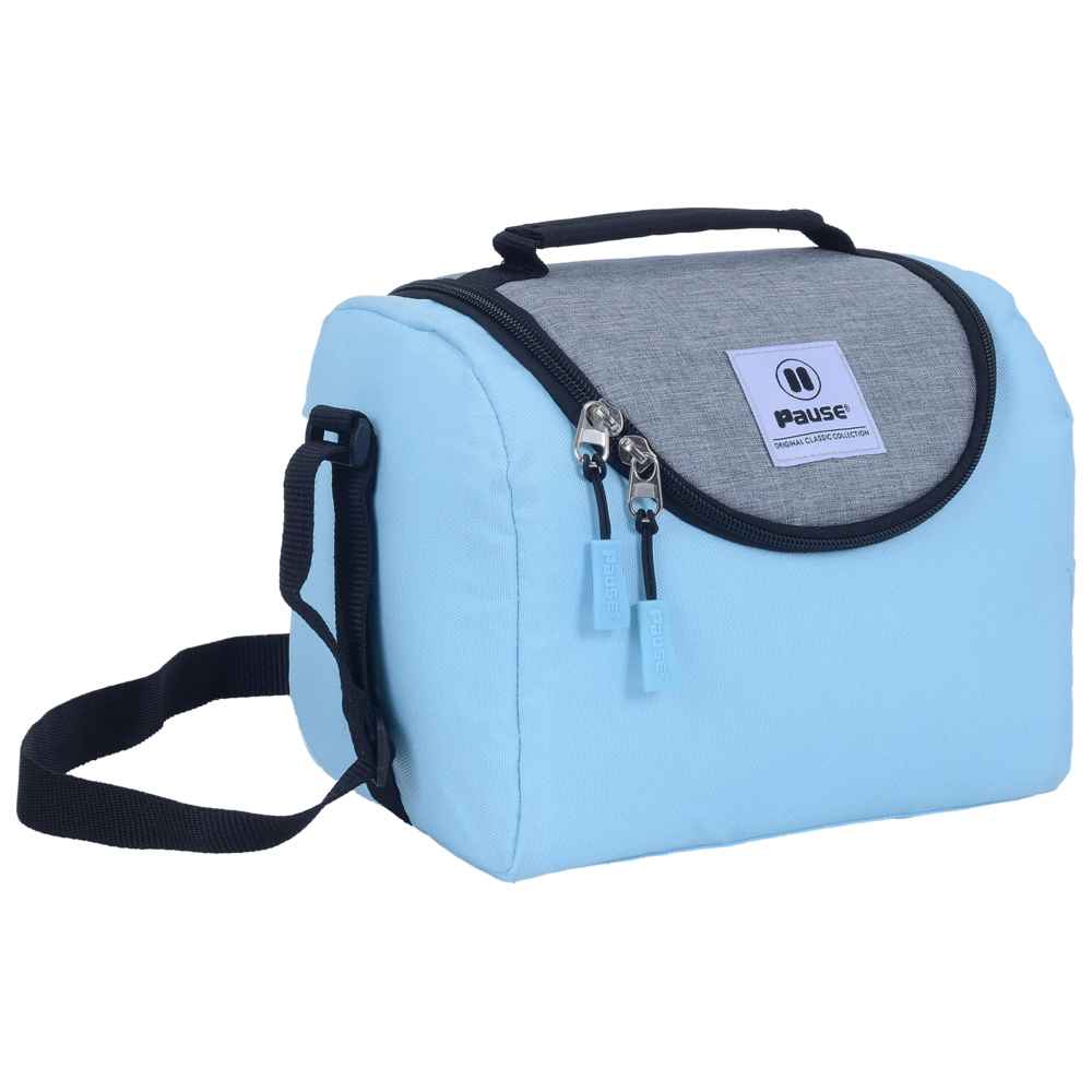 Pause - Insulated Lunch Bag - Blue