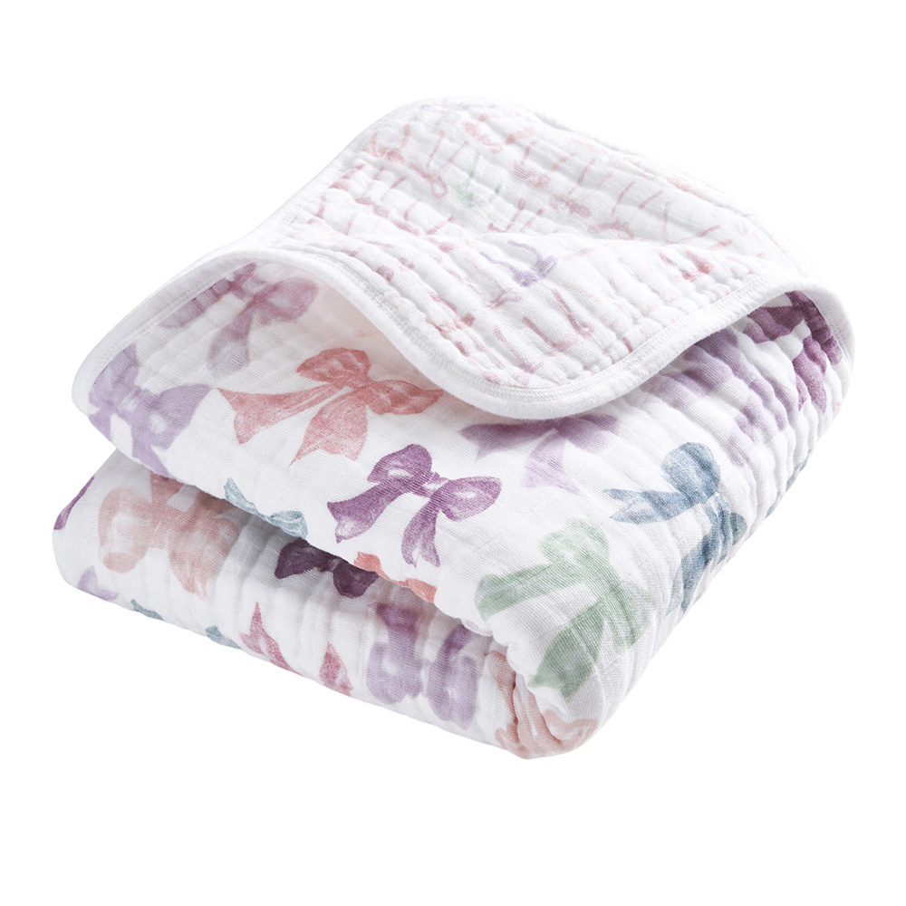 Aden + Anais - Organic Cotton Muslin Dream Blanket - Bows