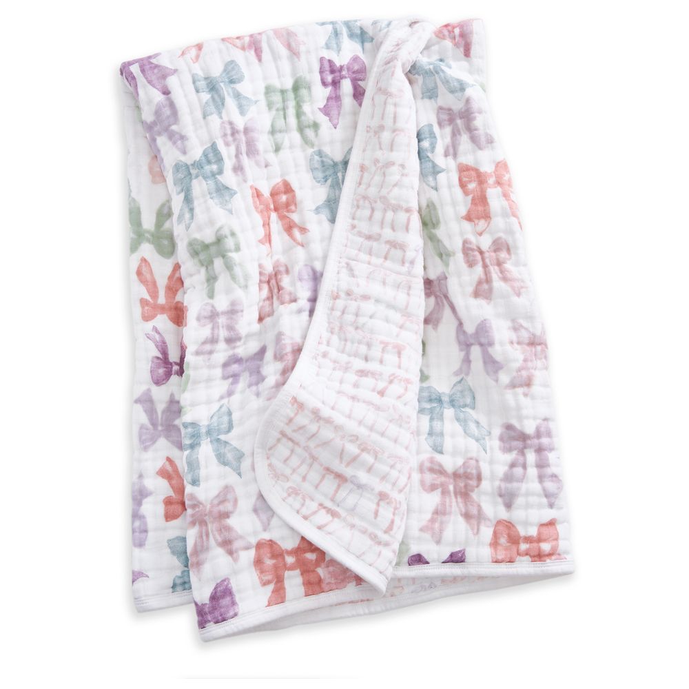 Aden + Anais - Organic Cotton Muslin Dream Blanket - Bows