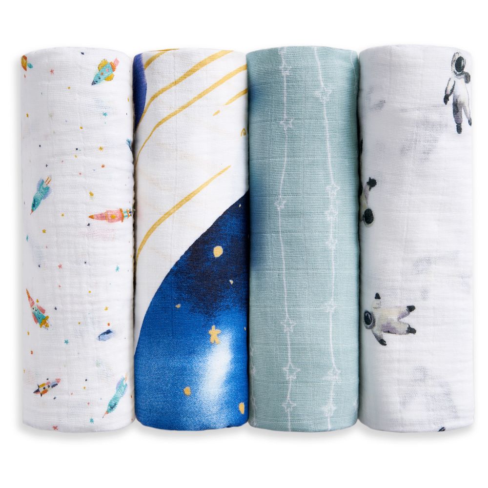 Aden + Anais - Organic Cotton Muslin Large Swaddles - Space