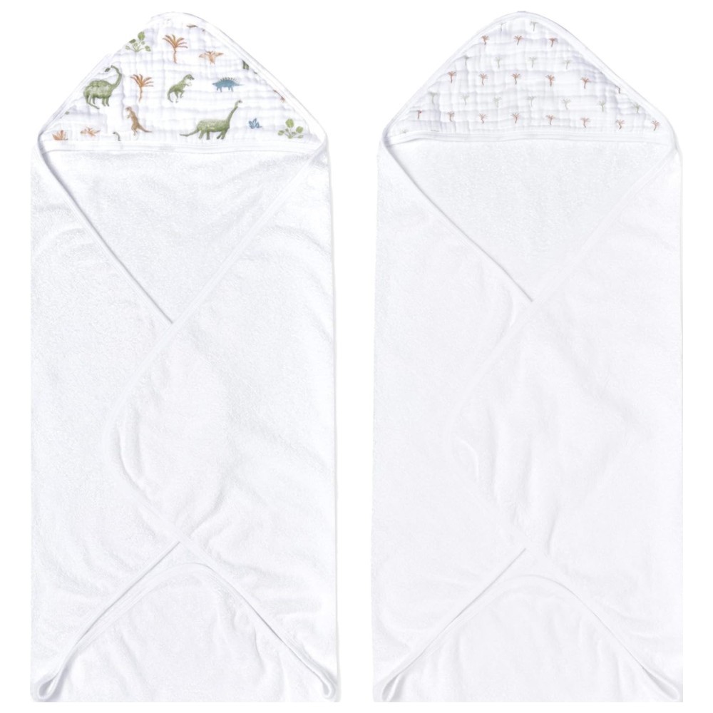 Aden + Anais - Essentials Pack of 2 Hooded Towel - Country Floral