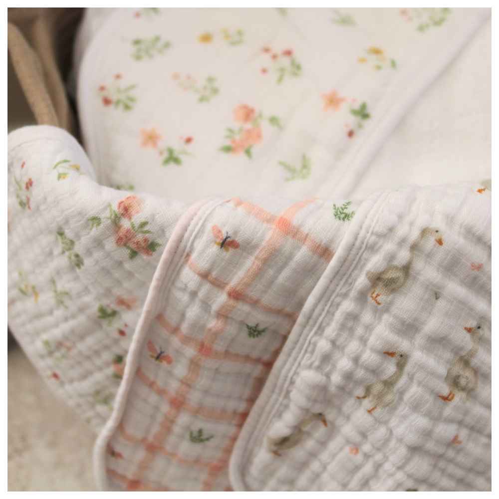 Aden + Anais - Essentials Hooded Towel - Dino Jungle - Pack of 2