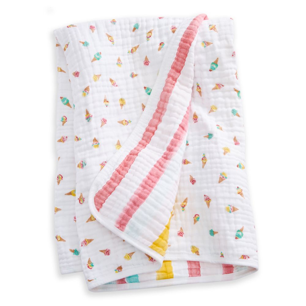 Aden + Anais - Essentials Cotton Muslin Blanket - Ice Cream