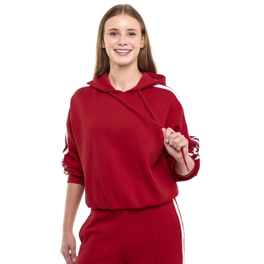 فيكتور آند جين - طقم هودي وبنطال رياضي - قطن صوف 100% (M-XL)