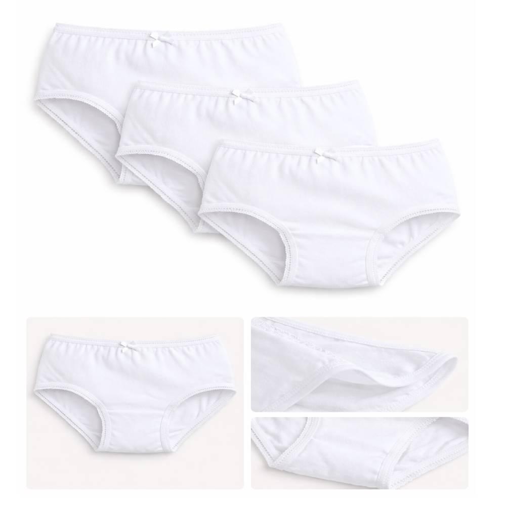 Victor and Jane Girls' Briefs Multipack - 3 Pack - 2yrs-12yrs