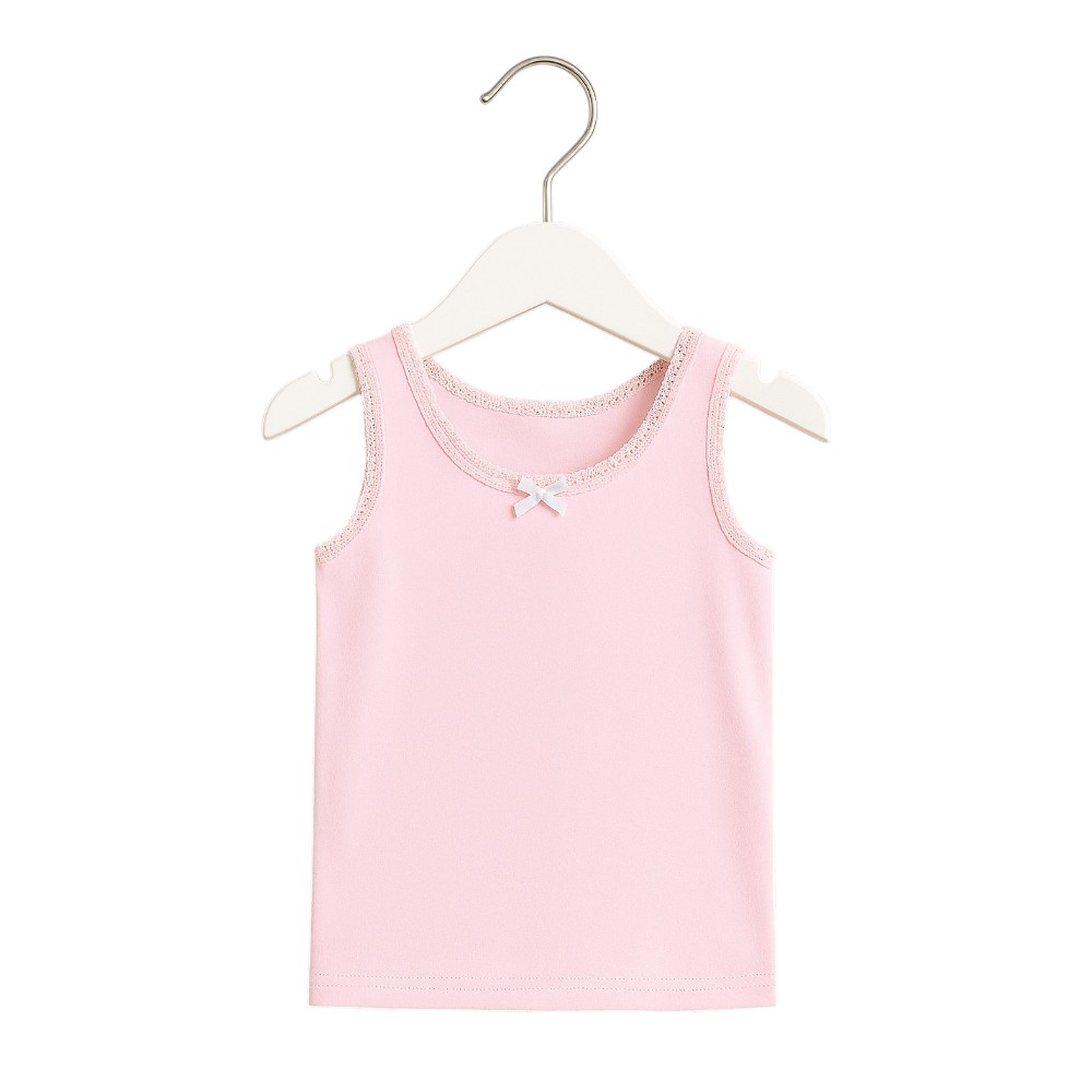 Victor and Jane Girls' Sleeveless Vests Pastel - 3 Pcs