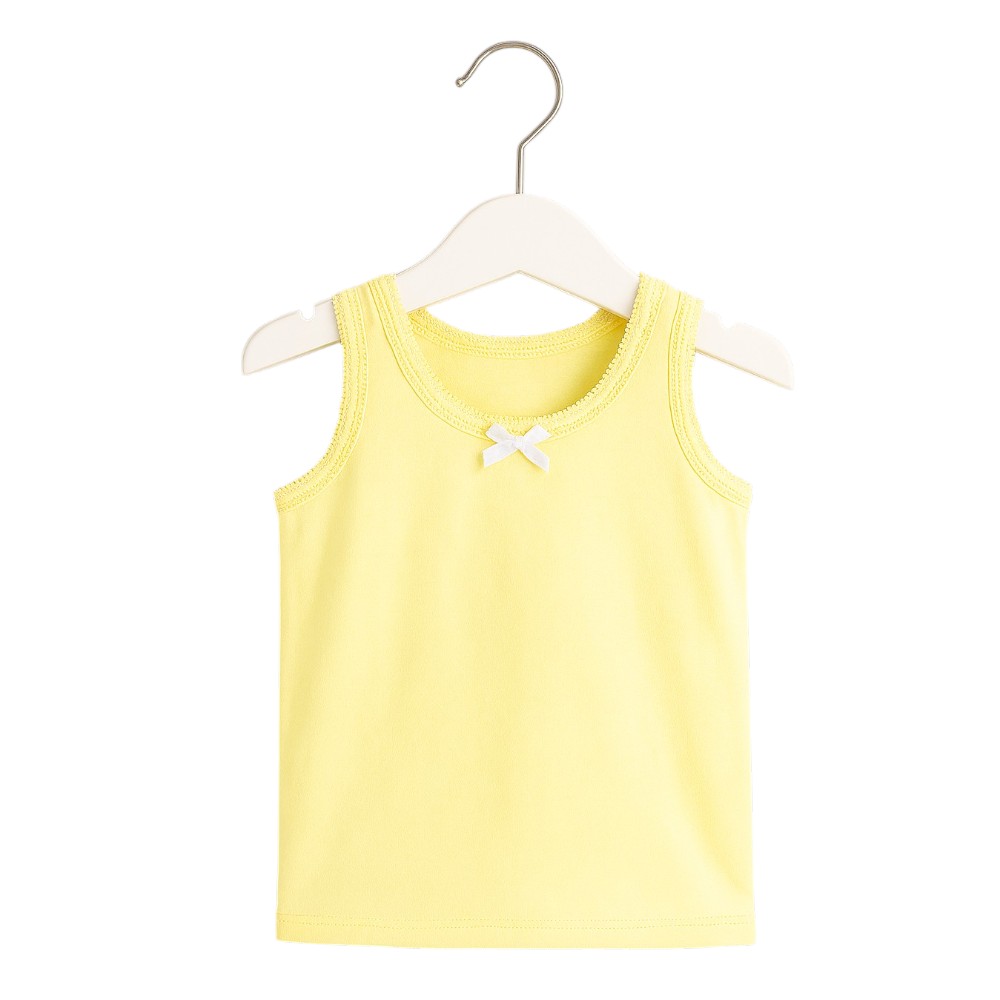 Victor and Jane Girls' Sleeveless Vests Pastel - 3 Pcs