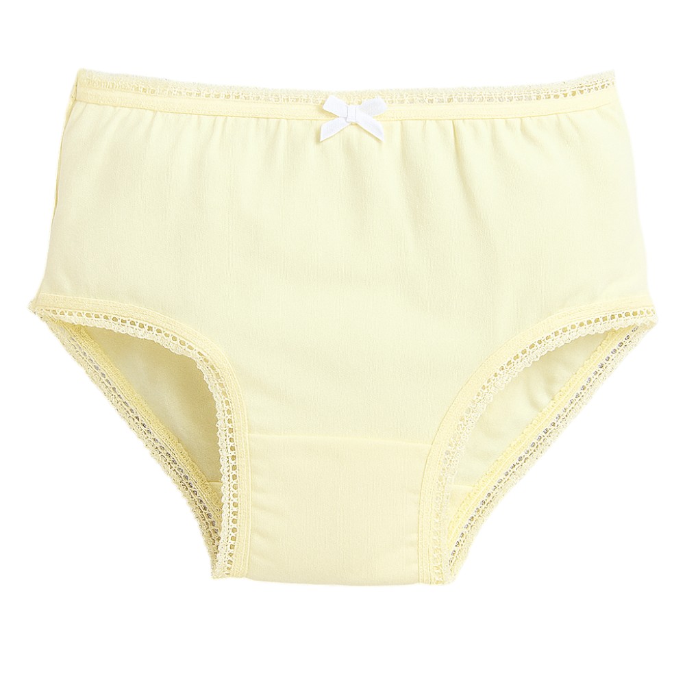 Victor and Jane Girls' Bow Detail Briefs Pastel - 3 Pcs