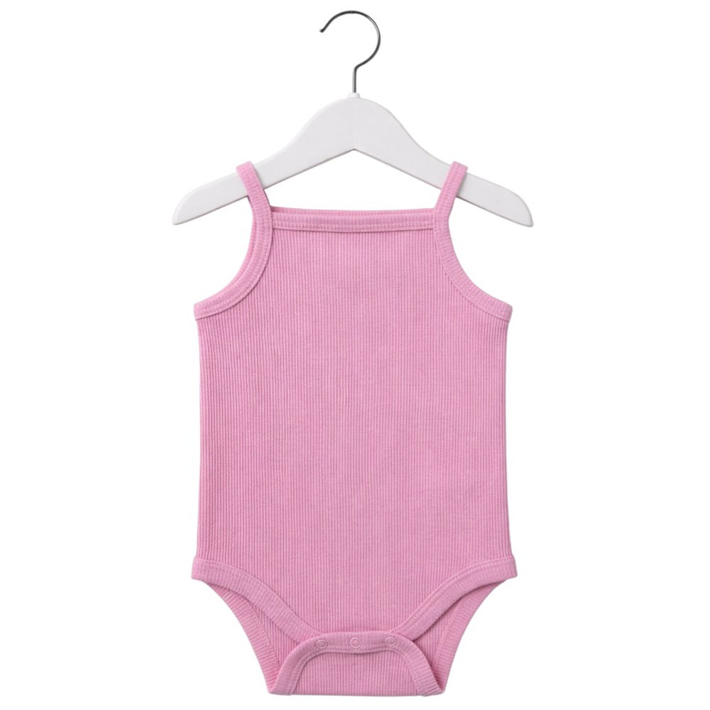 Victor And Jane - 3pc-Set - Baby Girl's Cotton Bodysuit - Pink