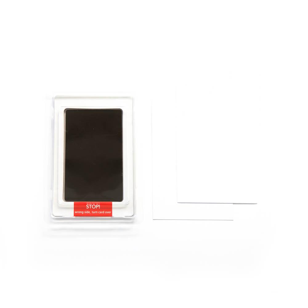 Babies Basic - Clean Fingerprint With Two Imprint Cards - 12.5cm - Black