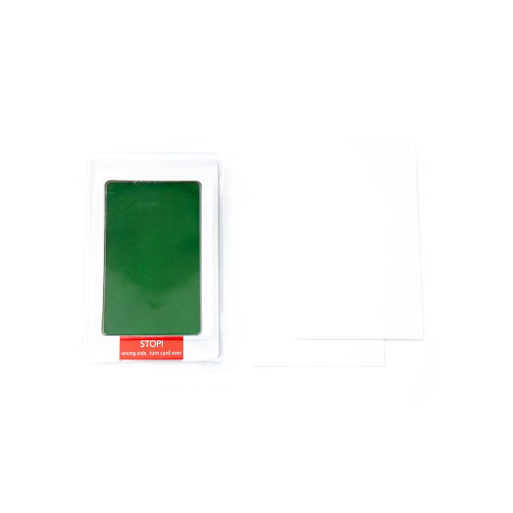 Babies Basic - Clean Fingerprint With Two Imprint Cards - 12.5cm - Dark Green