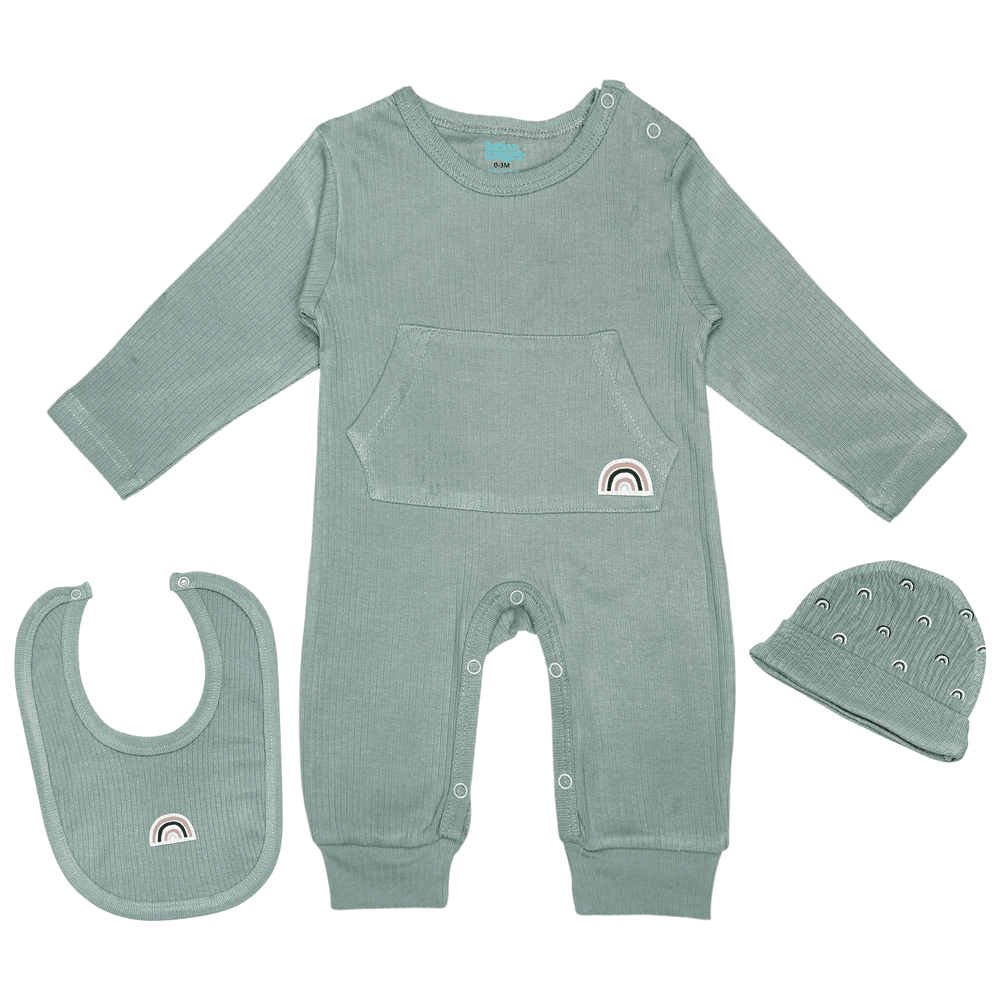 Babies Basic - Ribbed Cotton Set