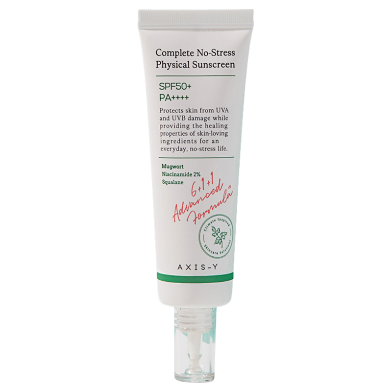 Axis-Y - Complete No-Stress Physical Spf50+ Sunscreen - 50 ml
