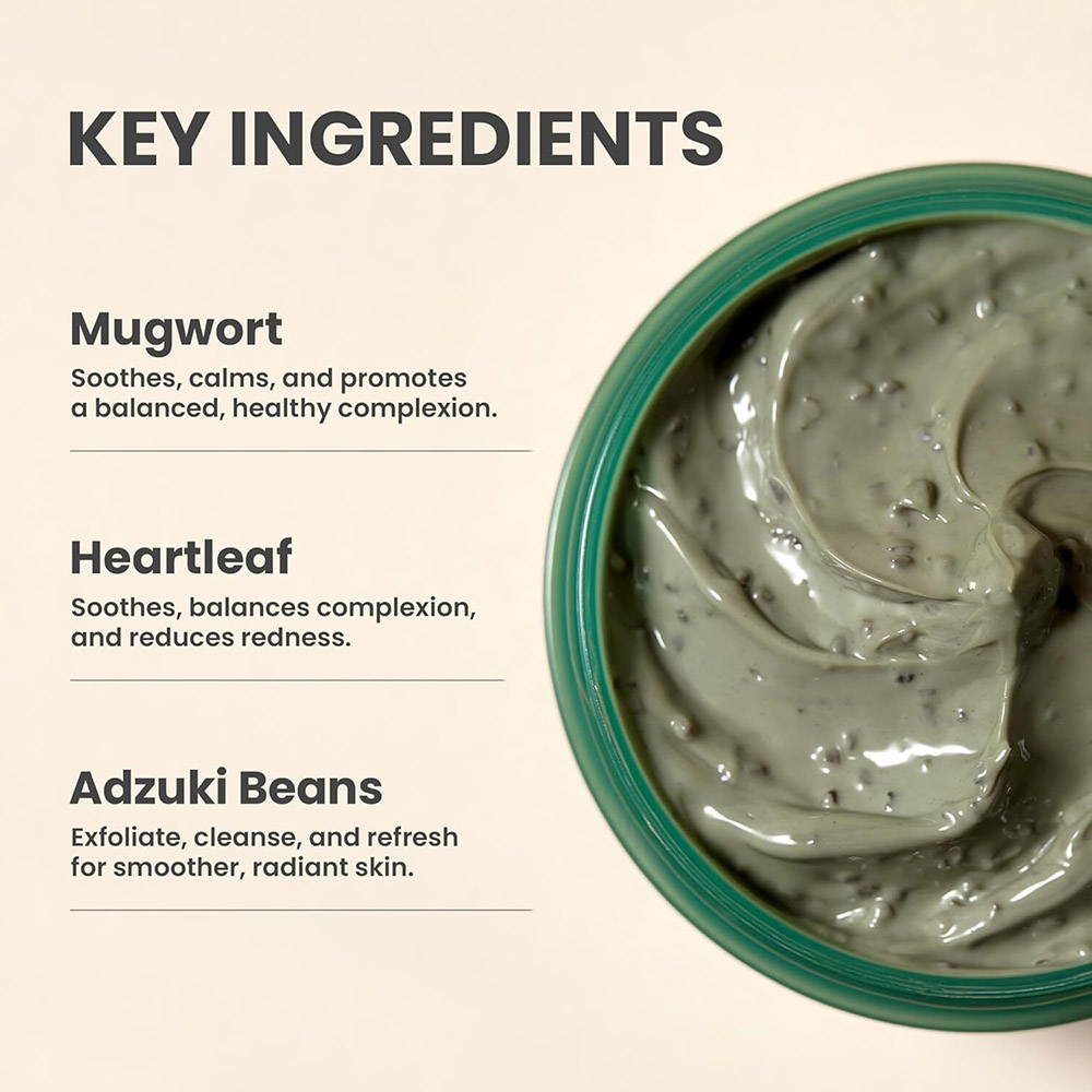 AXIS-Y - Mugwort Pore Clarifying Wash Off Pack - 100 ml