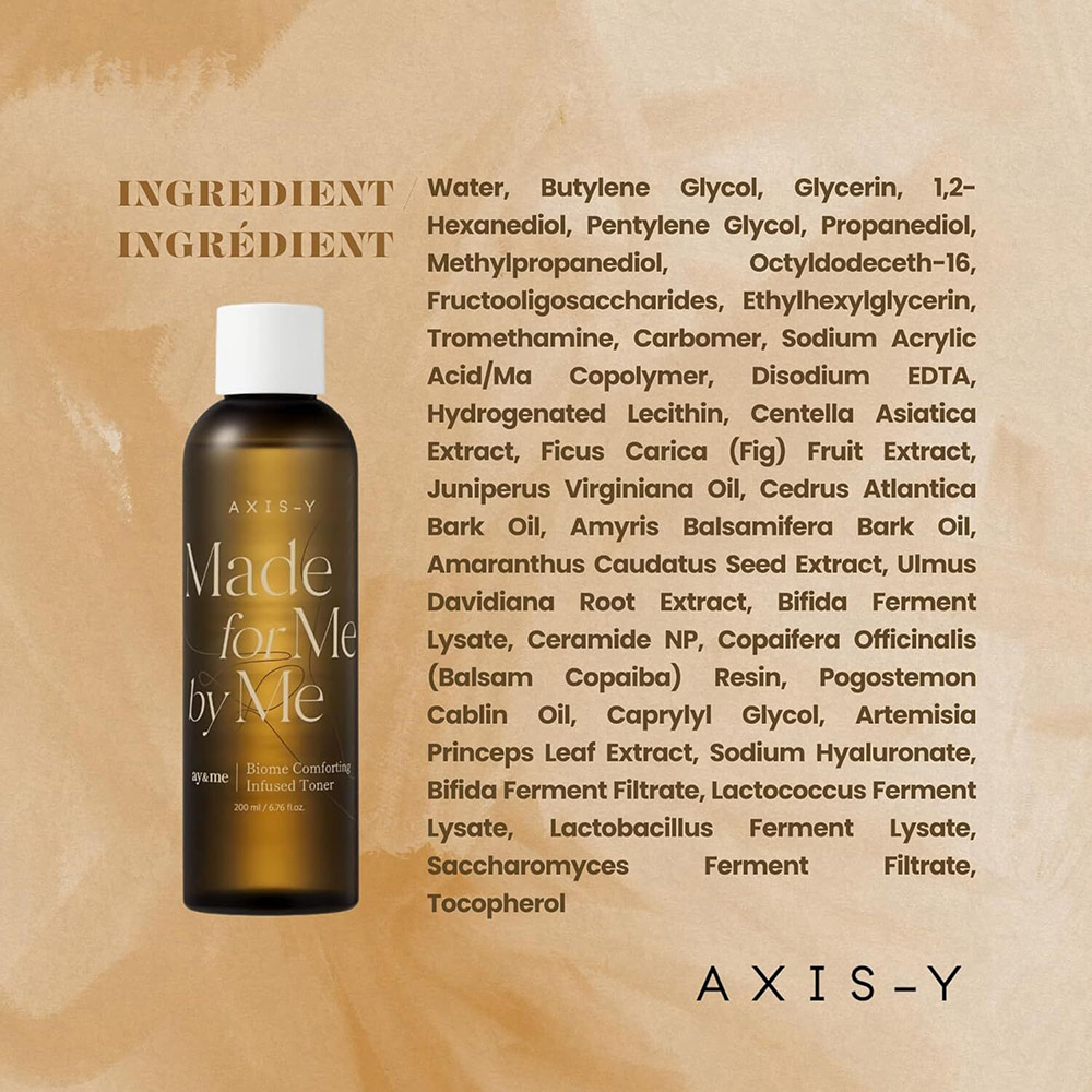AXIS-Y - Ay&Me Biome Comforting Infused Toner - 200 ml