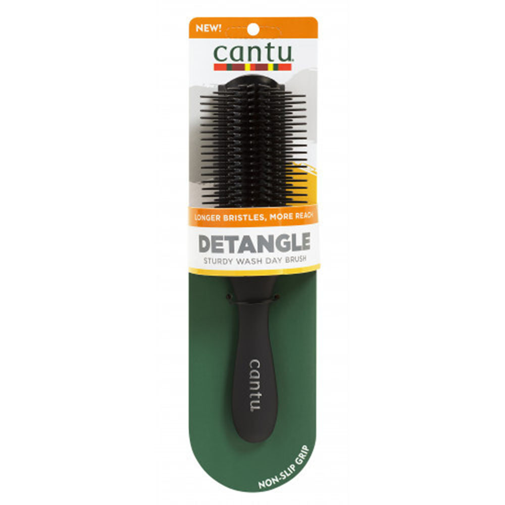 Cantu - Detangling Brush w/ Long Bristles - Black