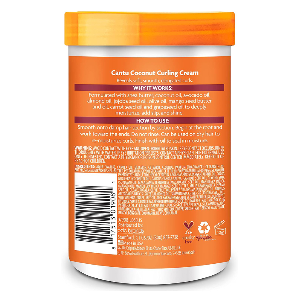 Cantu - Shea Butter & Coconut Curl Cream - 709 gm