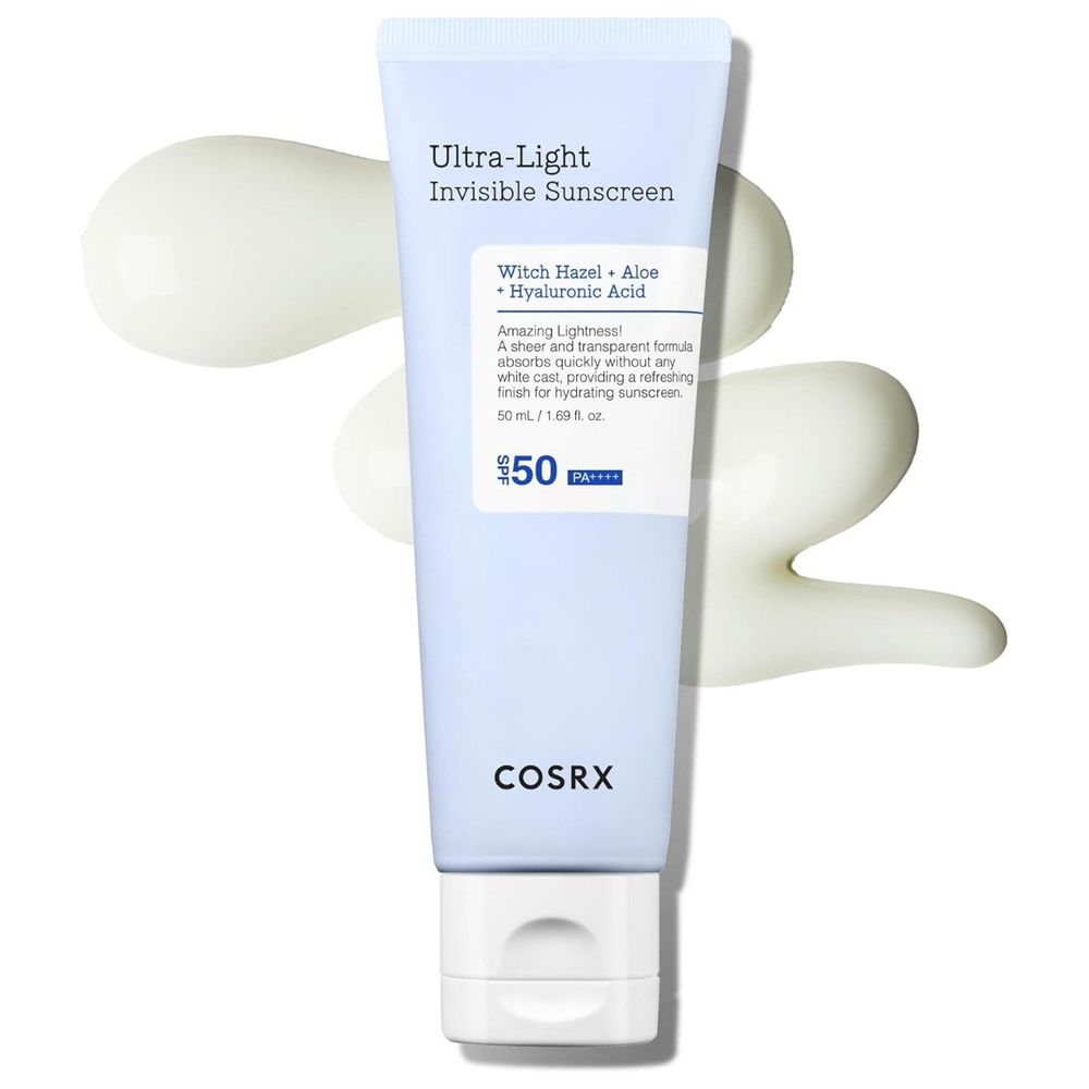 Cosrx - Ultra - Light Invisible SPF 50 Sunscreen - 50 ml