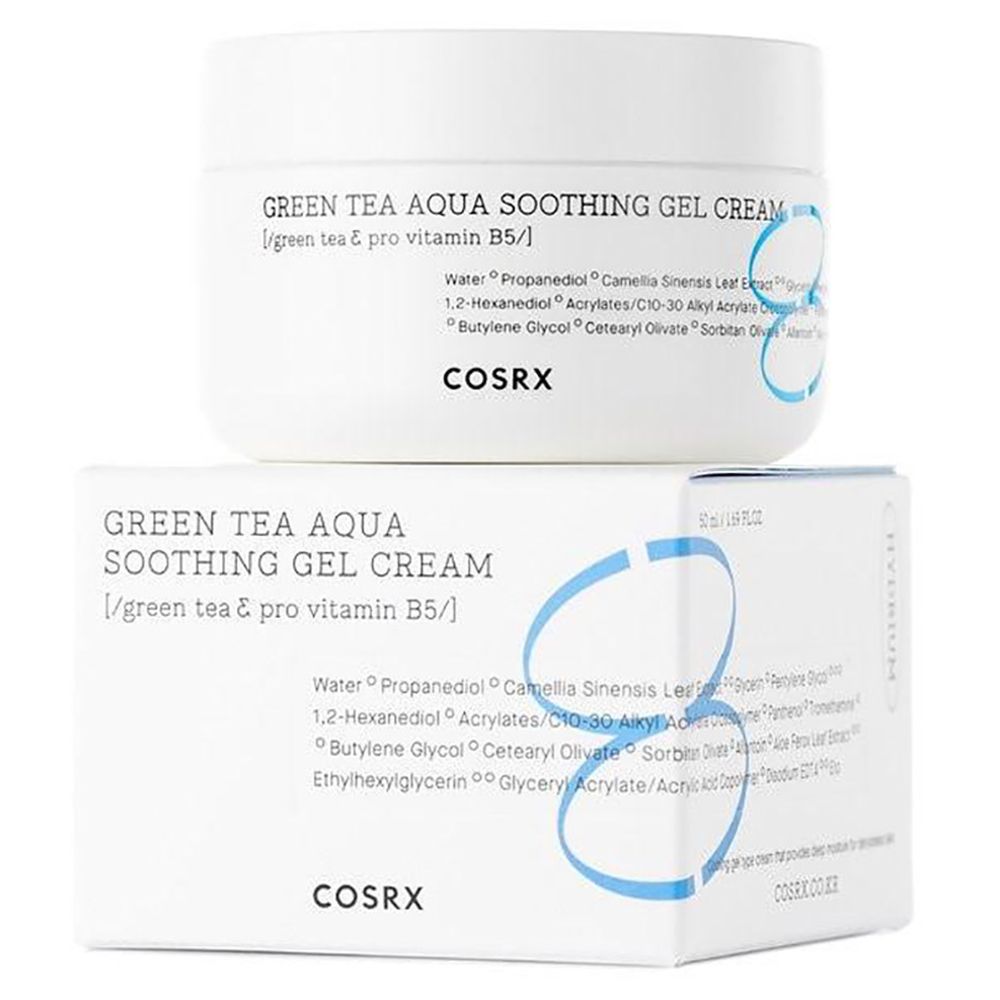 Cosrx - Hydrium Green Tea Aqua Soothing Gel Cream - 50 gm