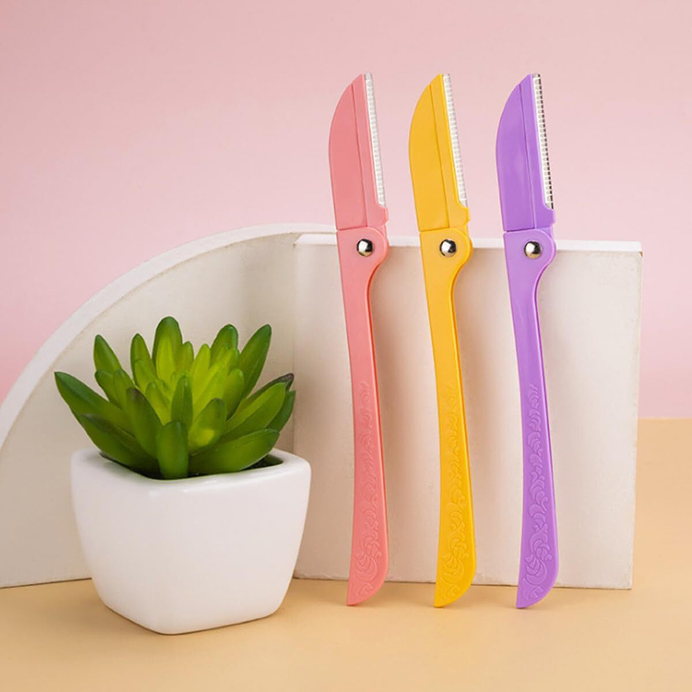 Feather Flamingo - Facial Razor - 3 Pcs