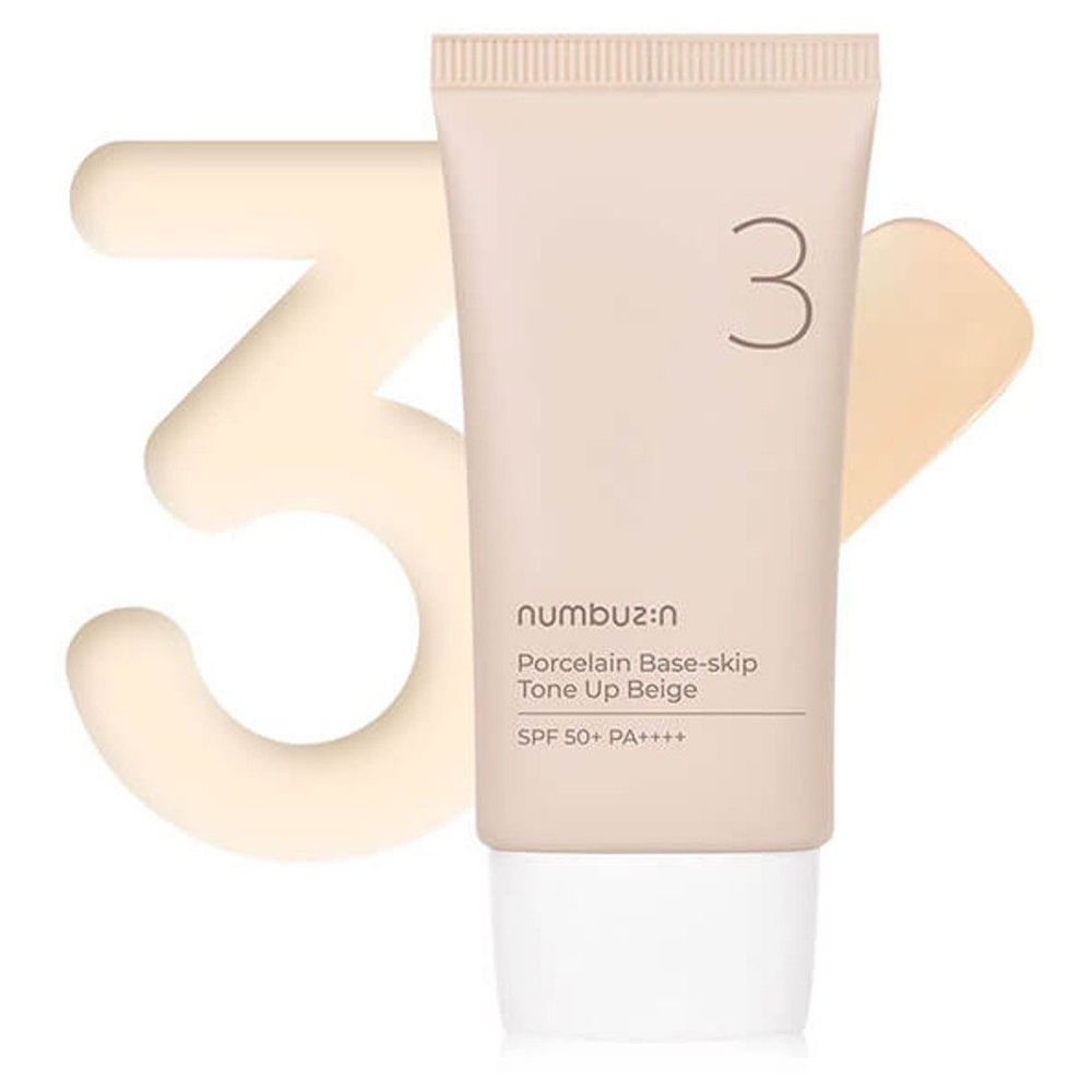 Numbuzin - No.3 Porcelain Base SPF 50+ PA+ Sunscreen - 50 ml