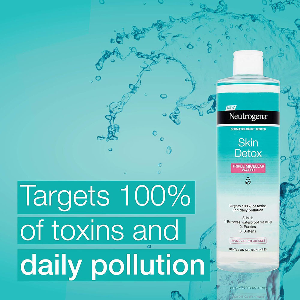 Neutrogena - Micellar Skin Detox Water - 400 ml