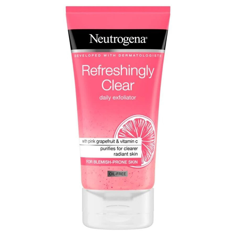 Neutrogena - Refreshingly Clear Daily Scrub w/ Vitamin C - 150 ml