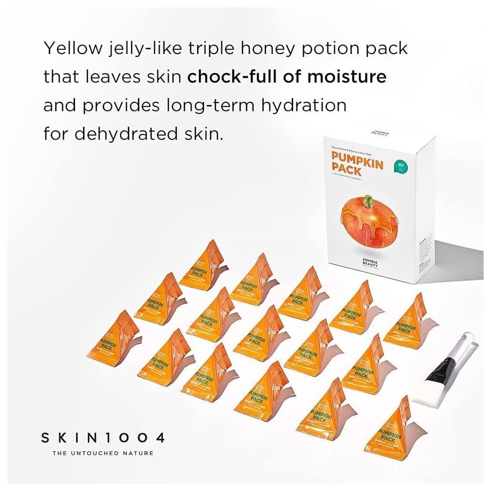Skin1004 - Pumpkin Mask Pack - 16 Pcs