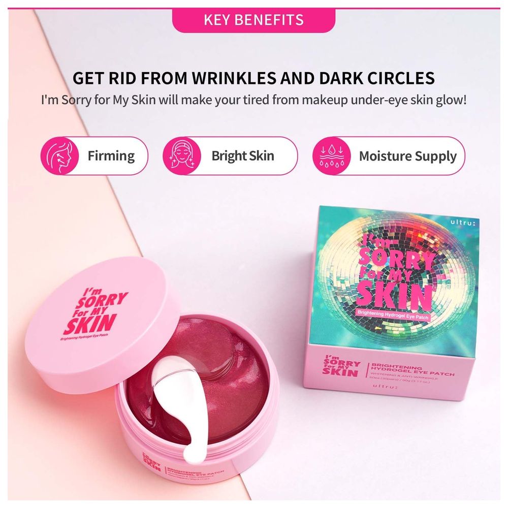 I'm Sorry For My Skin - Hydrogel Eye Lightening Jelly Patches - 60 Pcs