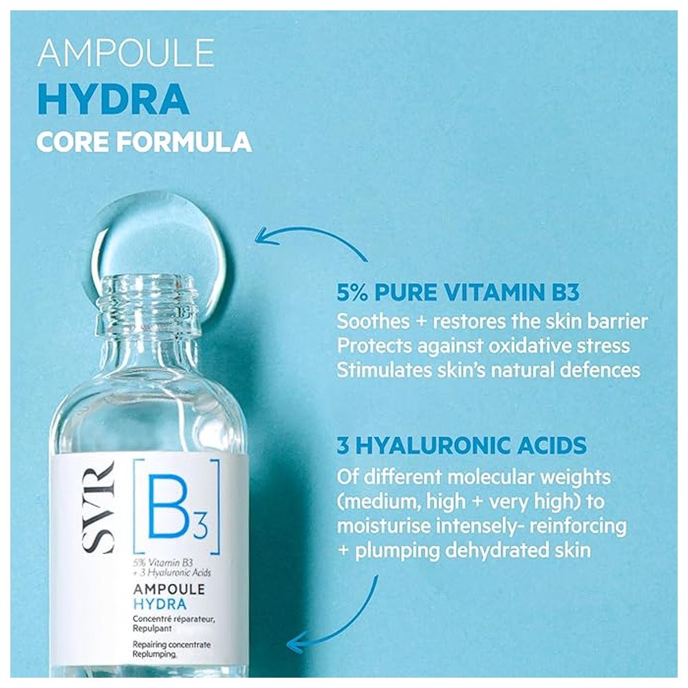 SVR - B3 Ampoule Hydra Repairing Concentrate Serum - 30 ml