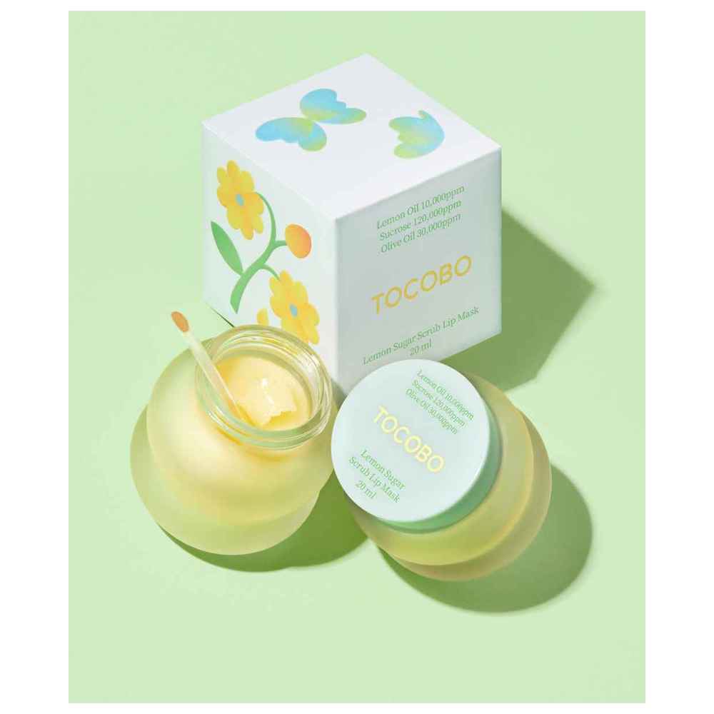 Tocobo - Lemon Sugar Scrub Lip Mask - 20 ml