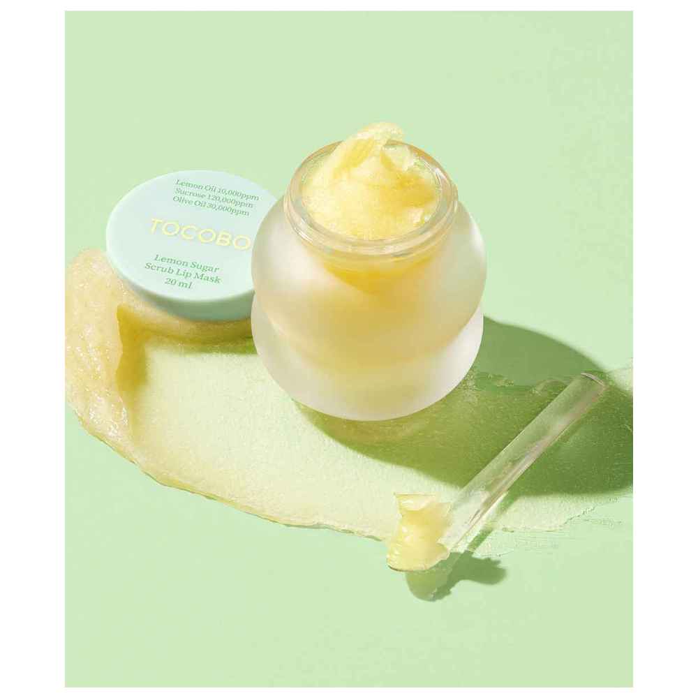 Tocobo - Lemon Sugar Scrub Lip Mask - 20 ml