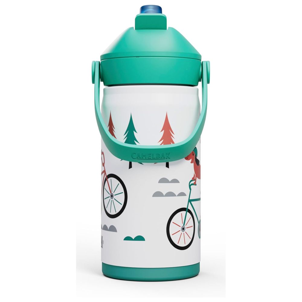 Camelbak - Thrive Kids Flip Straw Sipper With Handle - Biking Dogs - 355 ml