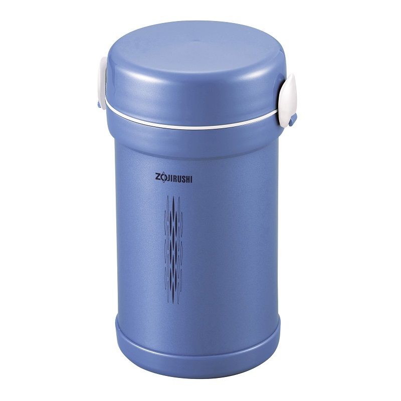 Zojirushi - Stainless Steel Vacuum Lunch Box - Blue - 0.84 L