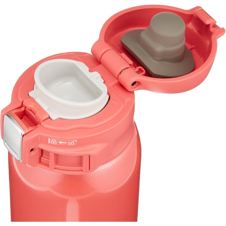 Zojirushi - Stainless Steel Vacuum Bottle - Coral Pink - 600ml