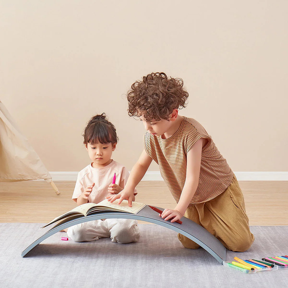 Boori - Kids Tidy Balance Board - Almond