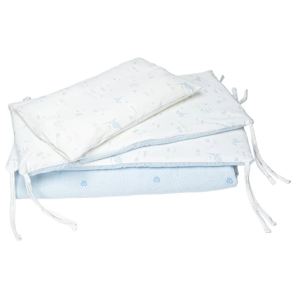 Boori - Fantasy Sky Blue Dream Bedding Set - 8 Pc Set