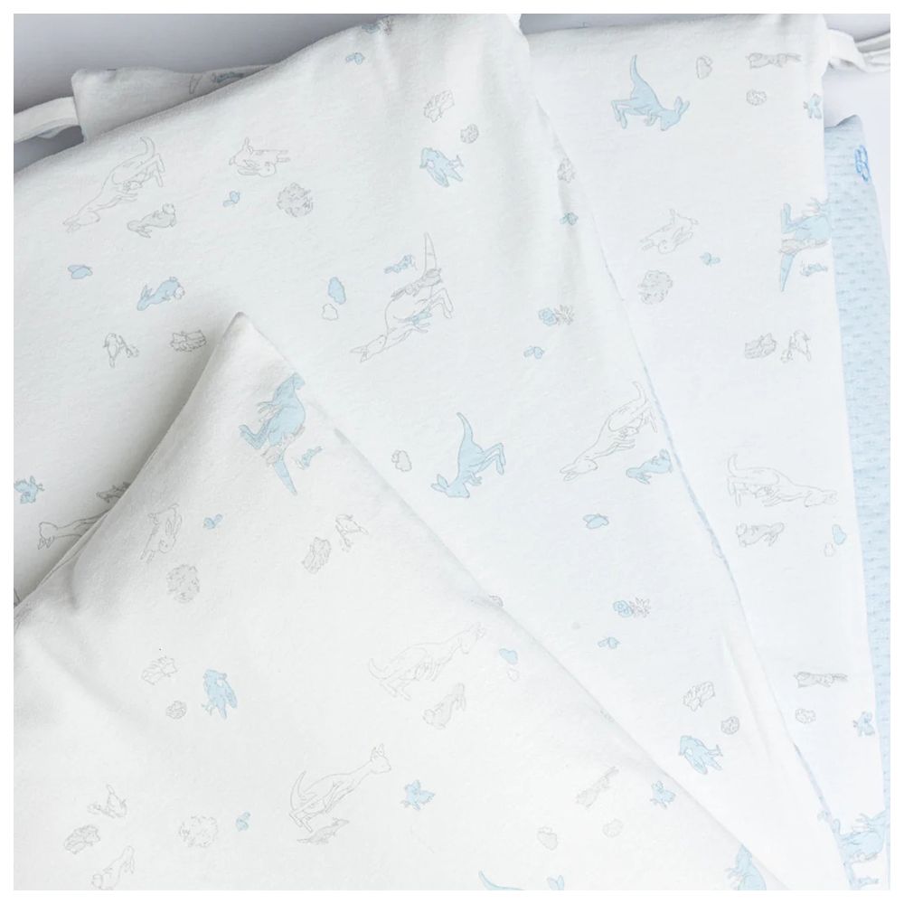 Boori - Fantasy Sky Blue Dream Bedding Set - 8 Pc Set