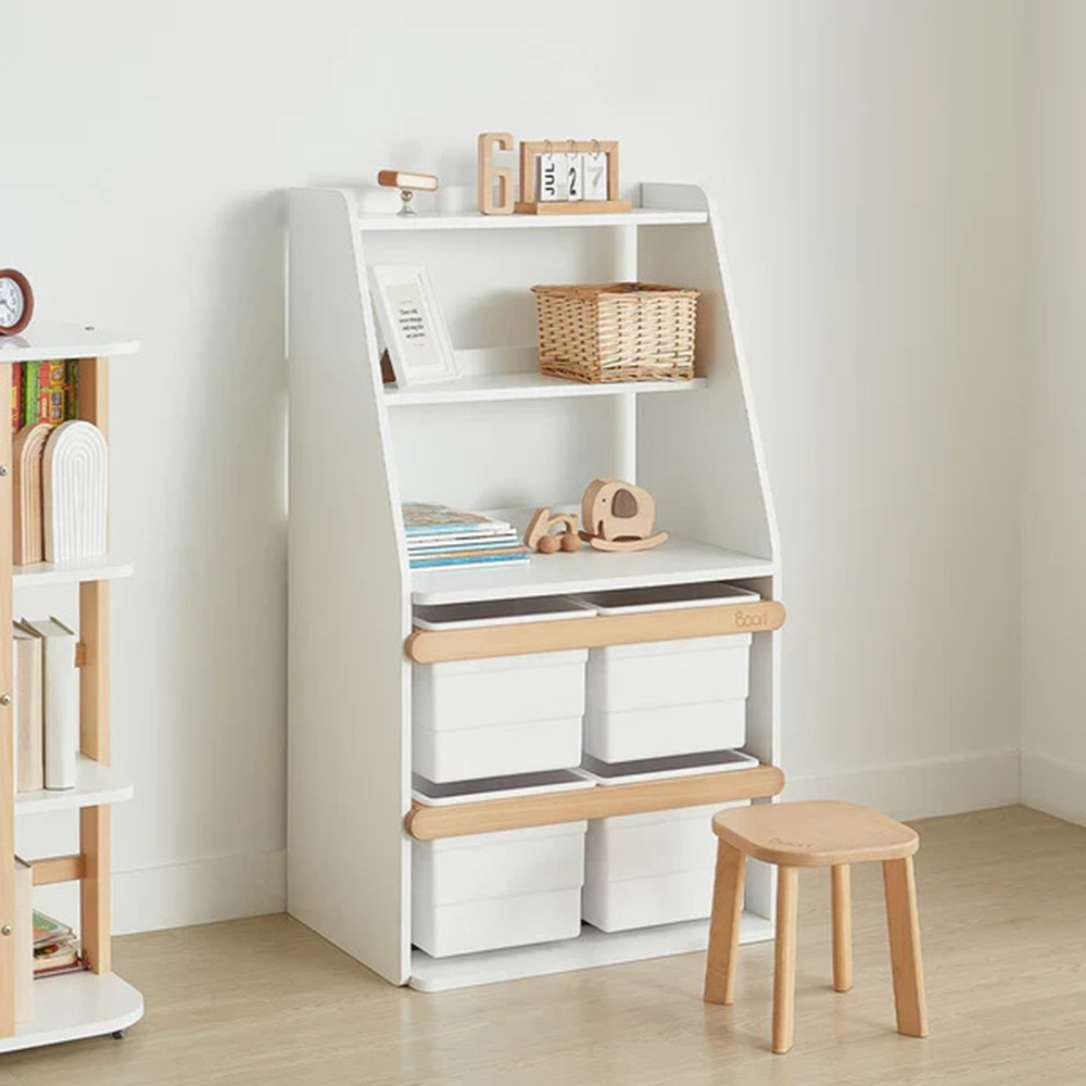 Boori - Kids Tidy Integrated Storage Unit - Barley/Almond